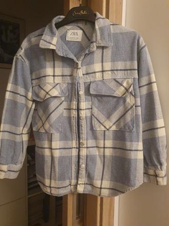 Zara flanelová košeľa 11-12, zara,146