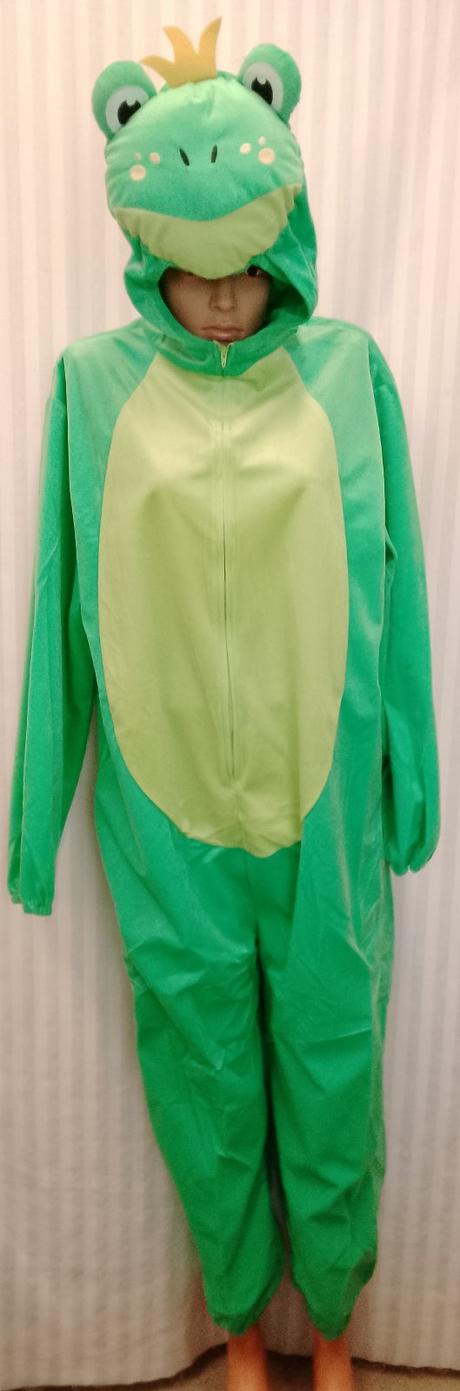 Kostým overal žaba pre dámy alebo pánov, m,