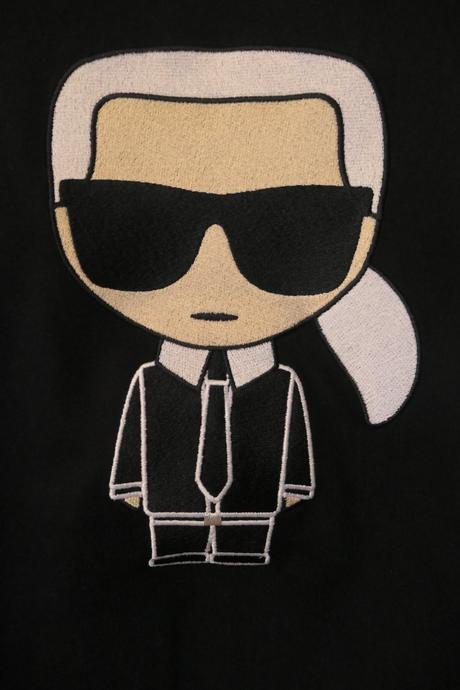 Karl lagerffeld icon dlhsia bavlnena mikina s-l, m