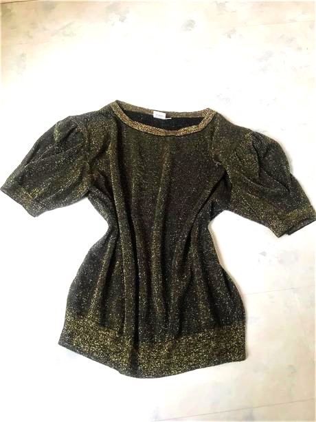 Spoločenský trblietavý svetrík, xl