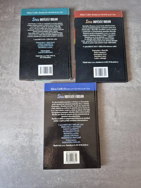 Knihy zo serie dievcata v bielom, 
