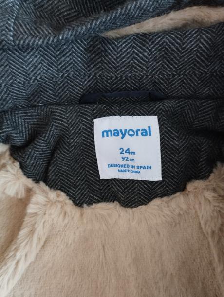 Zimný kabátik mayoral, mayoral,92