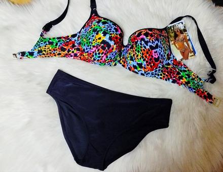 Dámske luxusné plavky ewlon dvojdielne, 34 - xxxl