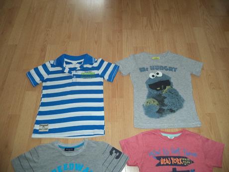 4 letné tričká 110, 110