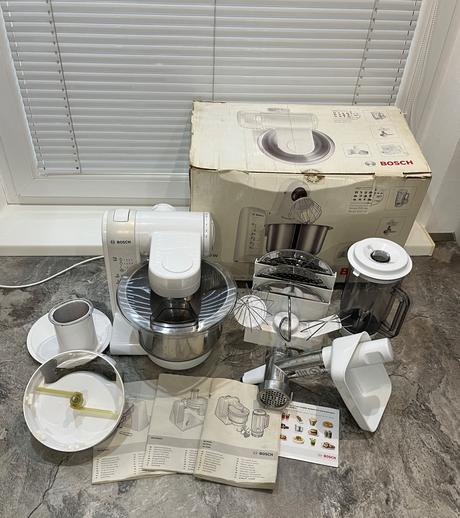 Bosch mum 4875eu kuchynský robot 600w, bosch