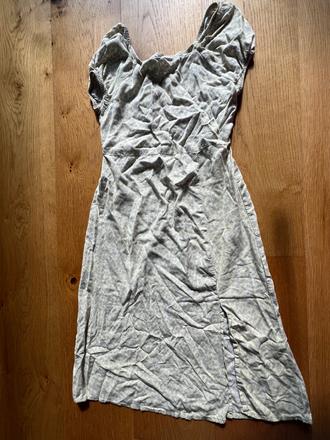 Letne dievcenske saty bavlnene, h&m,158