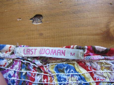 Vzorované maxi šaty, m