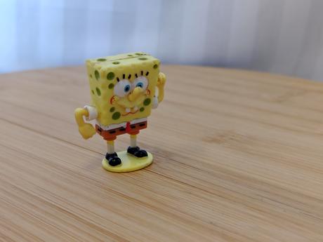 Vintage figúrka spongebob 2005 viacom, mpc s-201, 