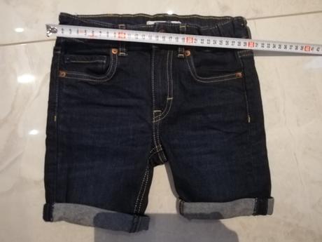 Rifľové kraťasy nenosené, lindex,128