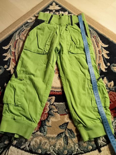 Nohavice podšité úpletom, benetton,110