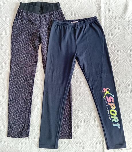 Dievčenské športové legíny, decathlon,128