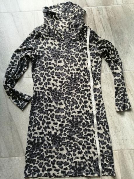 Pohodlné šik leopard šaty fisherfield,vm-l, l