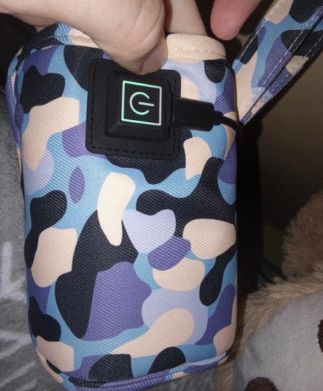 Prenosný ohrievač na detské fľaše, 