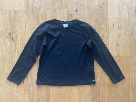 Cierne bavlnene tricko, zara,152