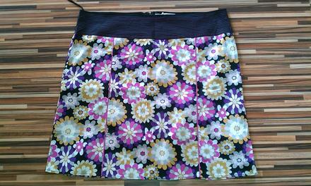 Kvetovaná sukňa, xxl