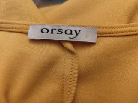 Horčicovo žlté šaty, orsay,42