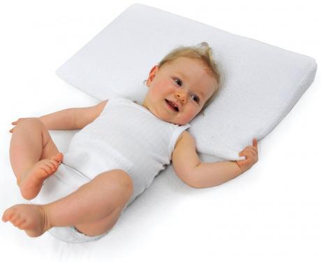 Klinový vankúš do postieľky 59 x 37 x 7 cm, šírka (cm): 60,dĺžka (cm): 30