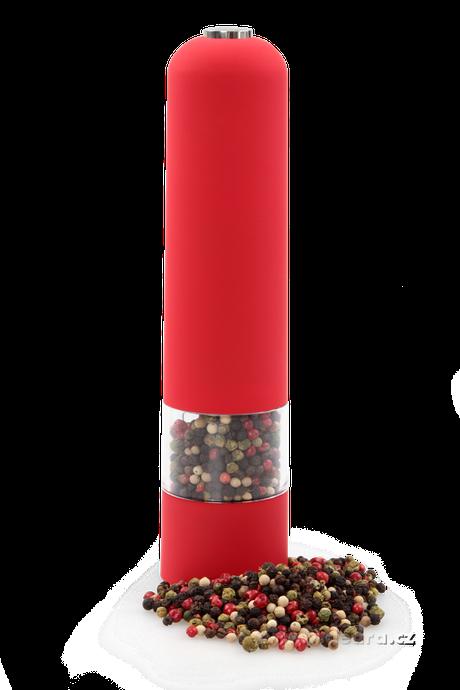 Mlynček na soľ, korenie s led osvetlením, 