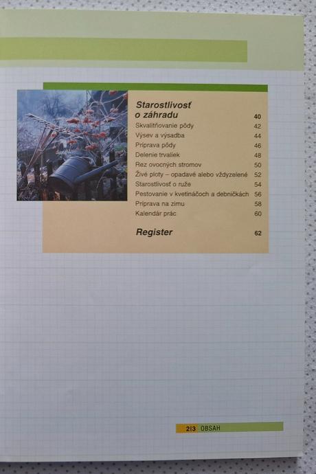 Zakladáme záhradu, 