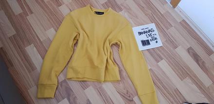 Mikina so štítkom bananas krnáč, s