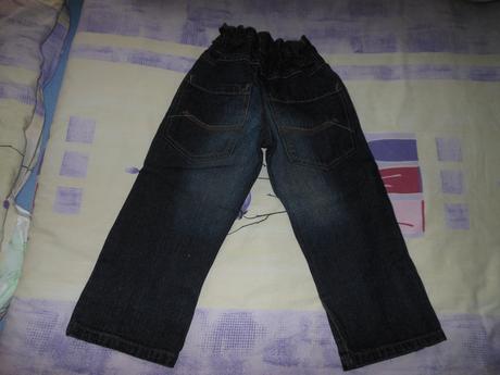 Klasické hrubšie tmavomodré rifle next 98, next,98