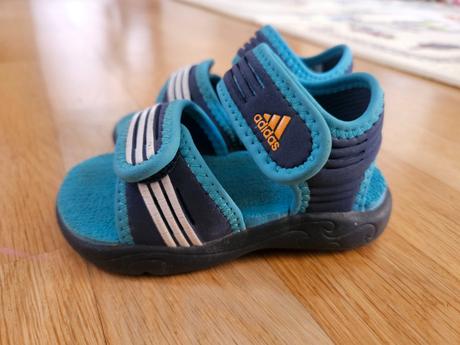 Modré sandálky adidas 20, adidas,20