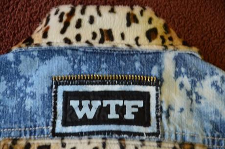 Dizajnérska riflová bundička, 80