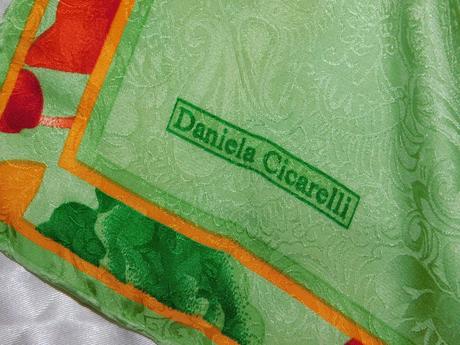 Kvalitná luxusna hodvabna elegantná šatka, l