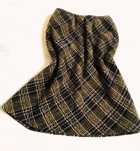 Teplá uzlíková sukňa m/l, l