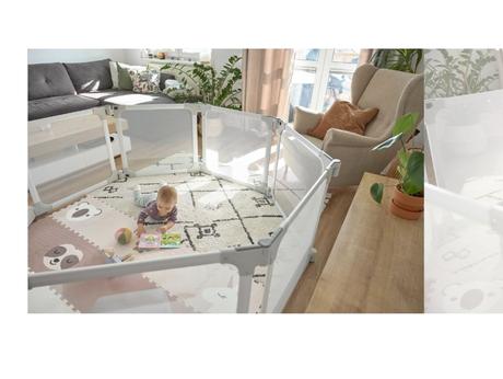 Bezpečnostná ohrádka monkey mum - 180 x 200 cm, šírka (cm): 180,dĺžka (cm): 200