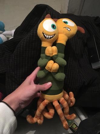 Plyšové postavičky z rozprávky priserky, 