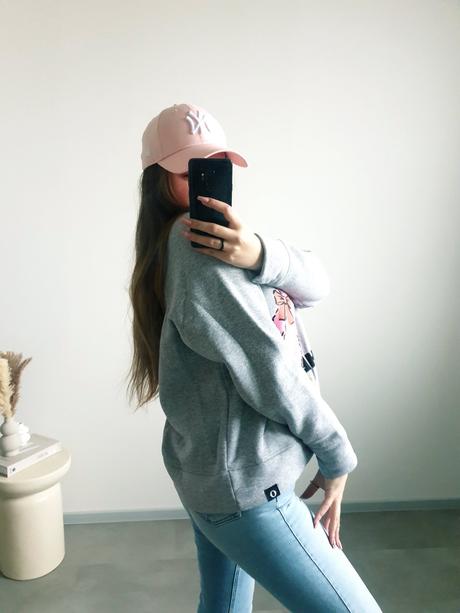 Oversize štýlová mikina, m