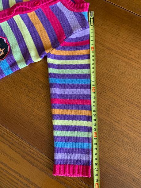 Veselý farebný svetrík dora objaviteľka, nickelodeon,98