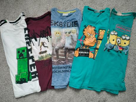 Balík tričiek, 140–152