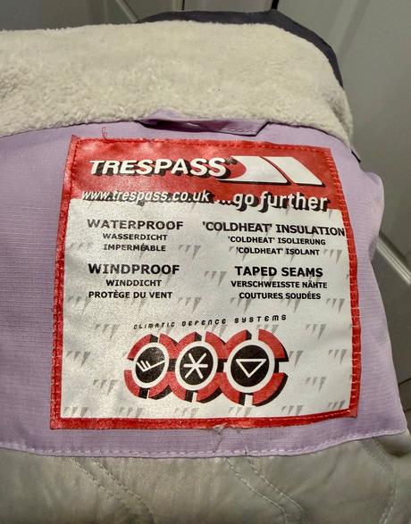 Lyziarska bunda trespass l-xl (44), 44