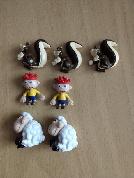 Figúrky z jogurtov olmíci, 