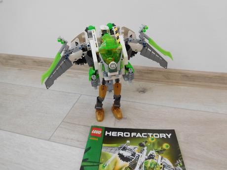 Lego hero factory 44014 trysko-rocka top top stav,, 