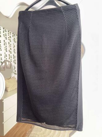 Luxusná midi sukňa mangano, 36 / s