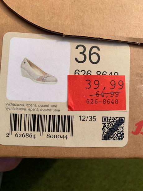 Topánky na platforme, baťa,36