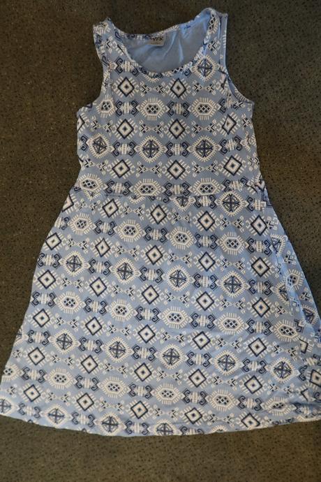 Letné bavlnené šaty, 128