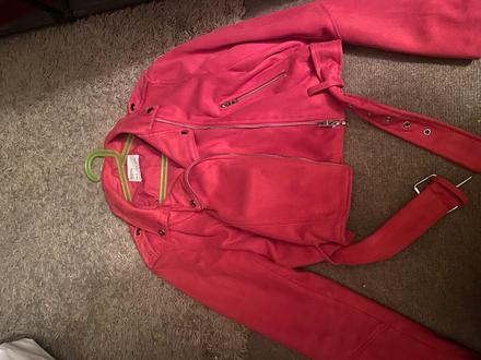 Motorkárska bunda, bershka,s