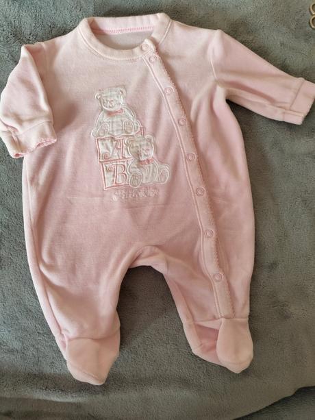 Ružové pyžamo/overal, marks & spencer,56