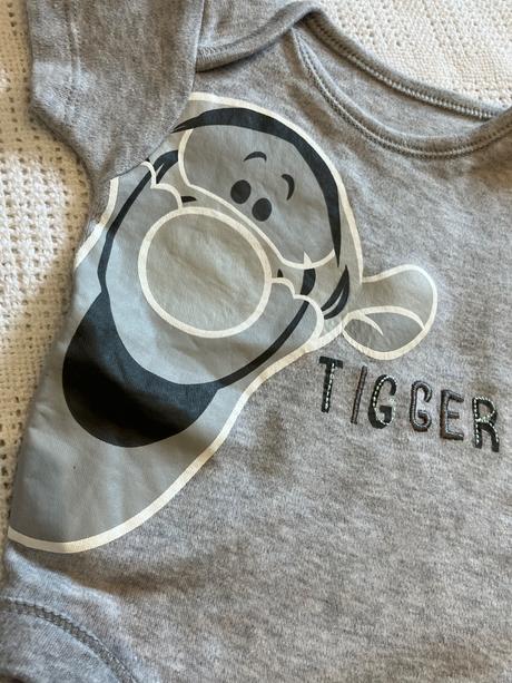 Chlapčenské body krátky rukáv tiger (0-3mes.), george,56