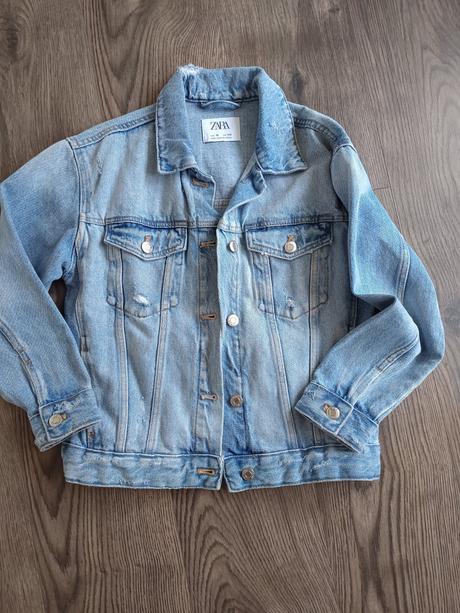 Riflová bunda zara, zara,140