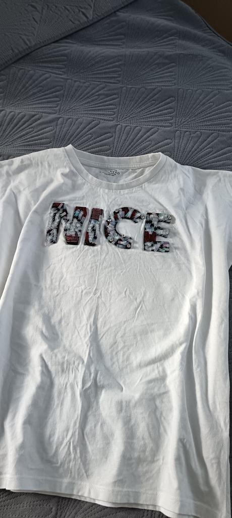 Biele tričko s aplikáciou, reserved,164