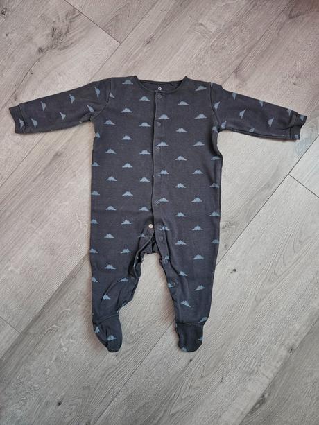 Pyžamká next 80, žlté a dinosaury zadarmo, next,80