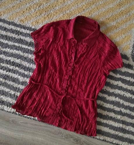 Trblietavá blúzka, s