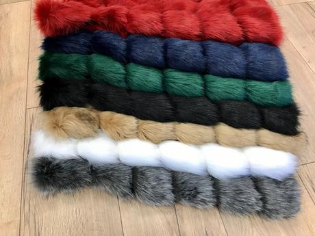 Nová kožušinová vesta viaceré farby - top kvalita, l / m / s / xl / xs