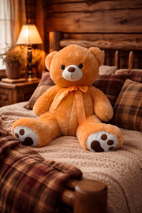 Plyšový medveď veľký 50 x 46 cm, 
