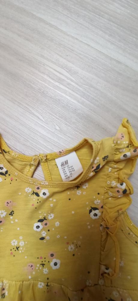 Žlté šaty h&m, h&m,92